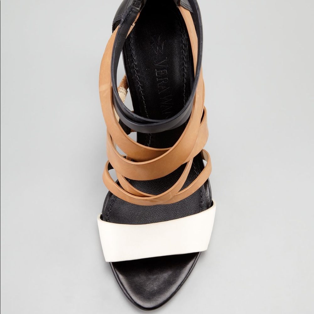 NWOB VERA WANG Lavender Label Hilda Colorblock Sandal
